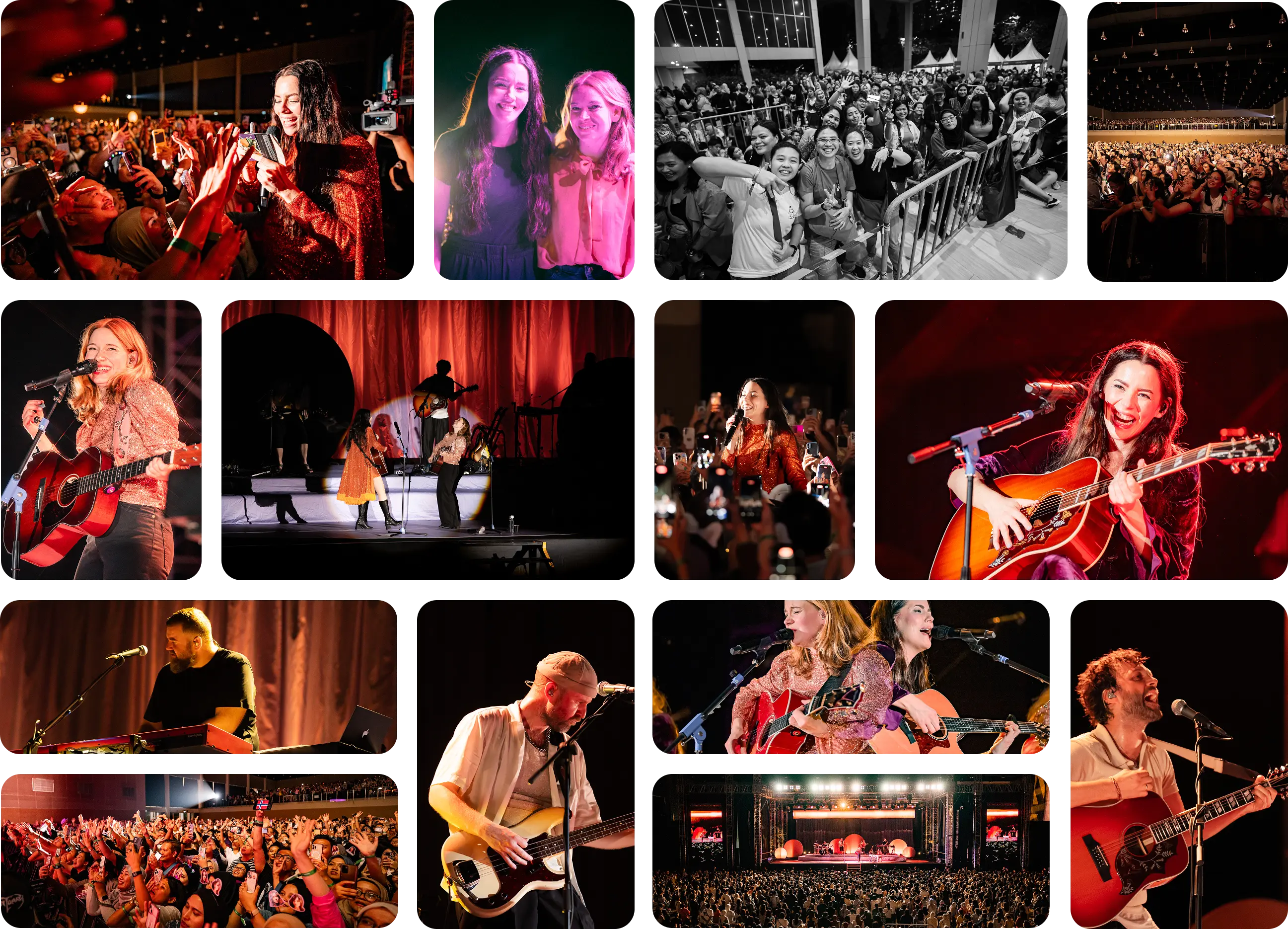 M2M : The Better Endings Tour 2025 - Collage