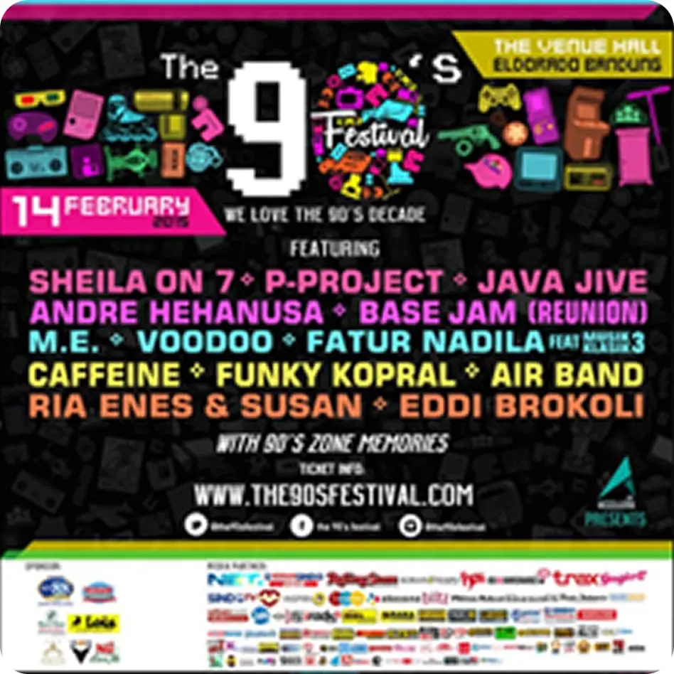 The 90's Festival : We Love The 90's Decade