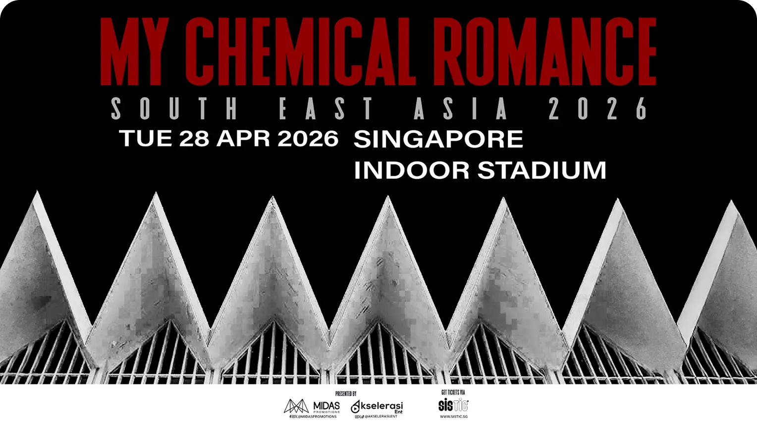 My Chemical Romance Singapore 2025